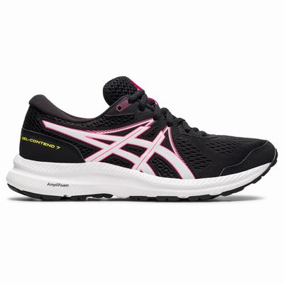 Asics Gel-Contend 7 - Naisten Juoksukengät - Mustat/Pinkki